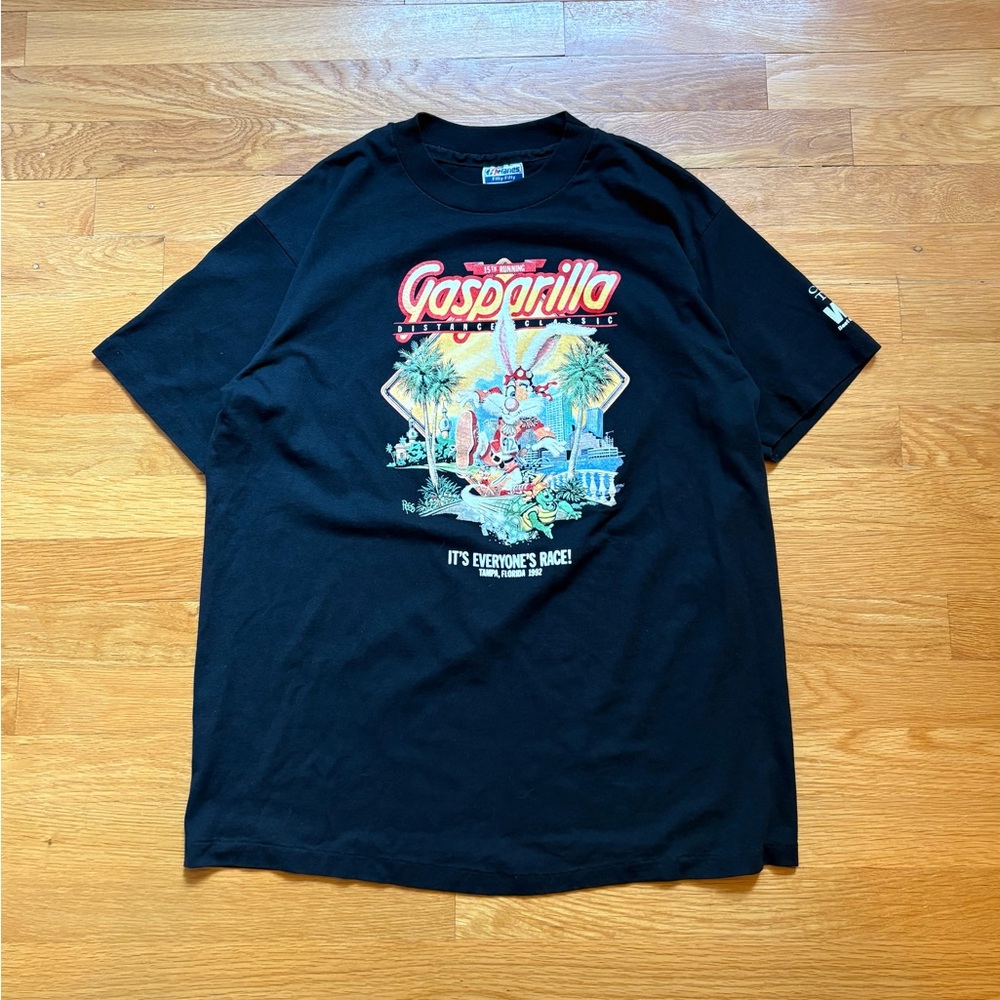1991 Tampa FL Gasparilla Racing Tee